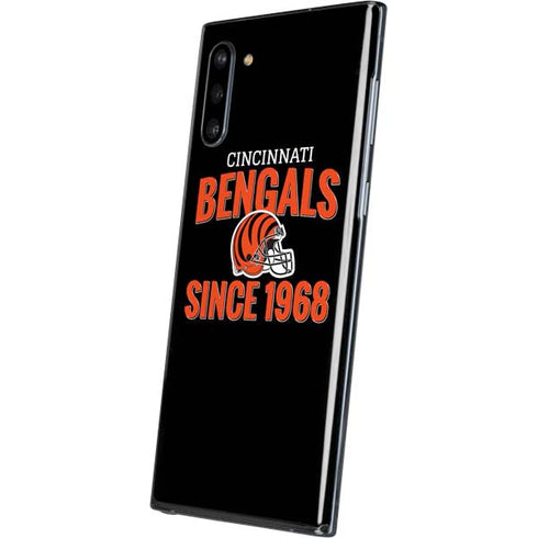 NFL Cincinnati Bengals Helmet Galaxy Note 10 Skin